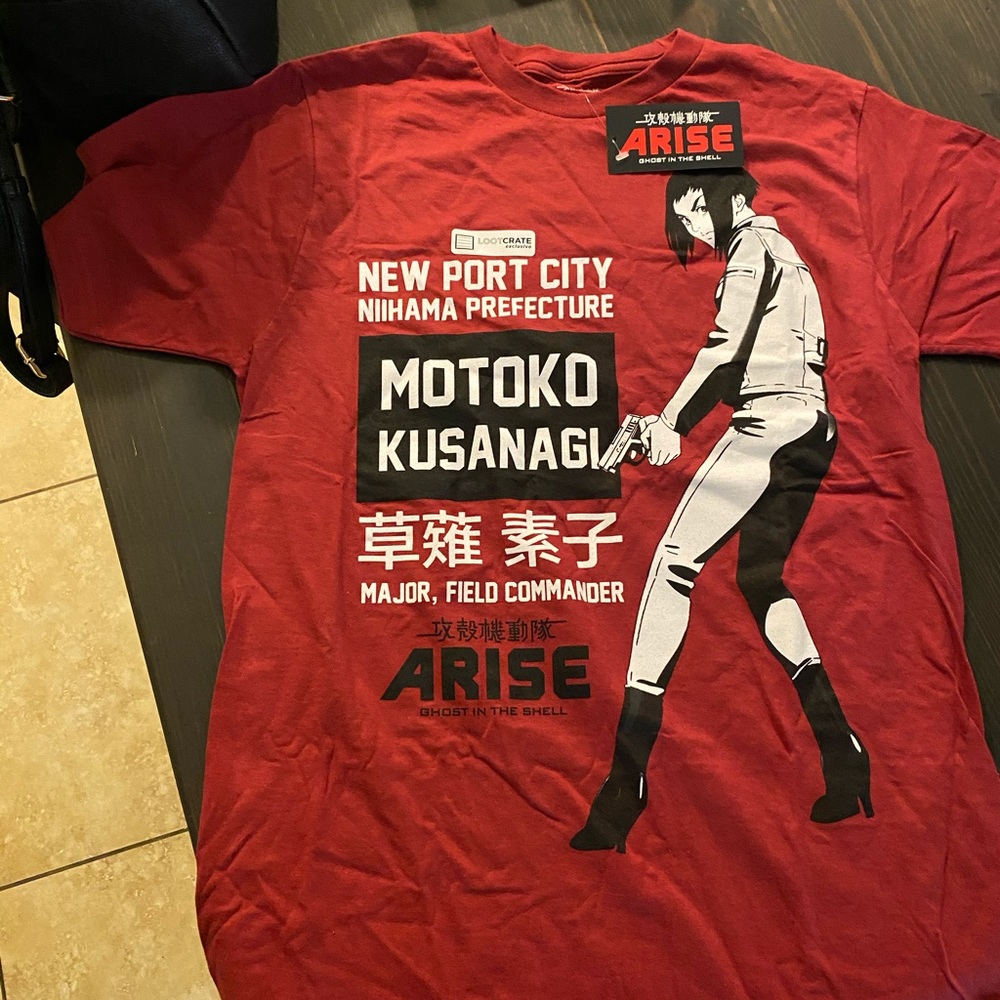 Loot crate anime t-shirts